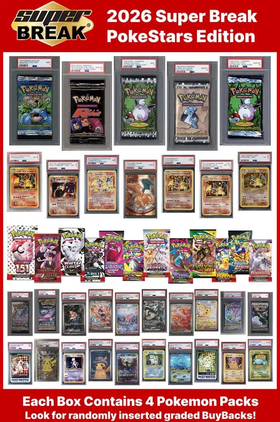 Pokemon- 2026 Super Break PokeStars Edition