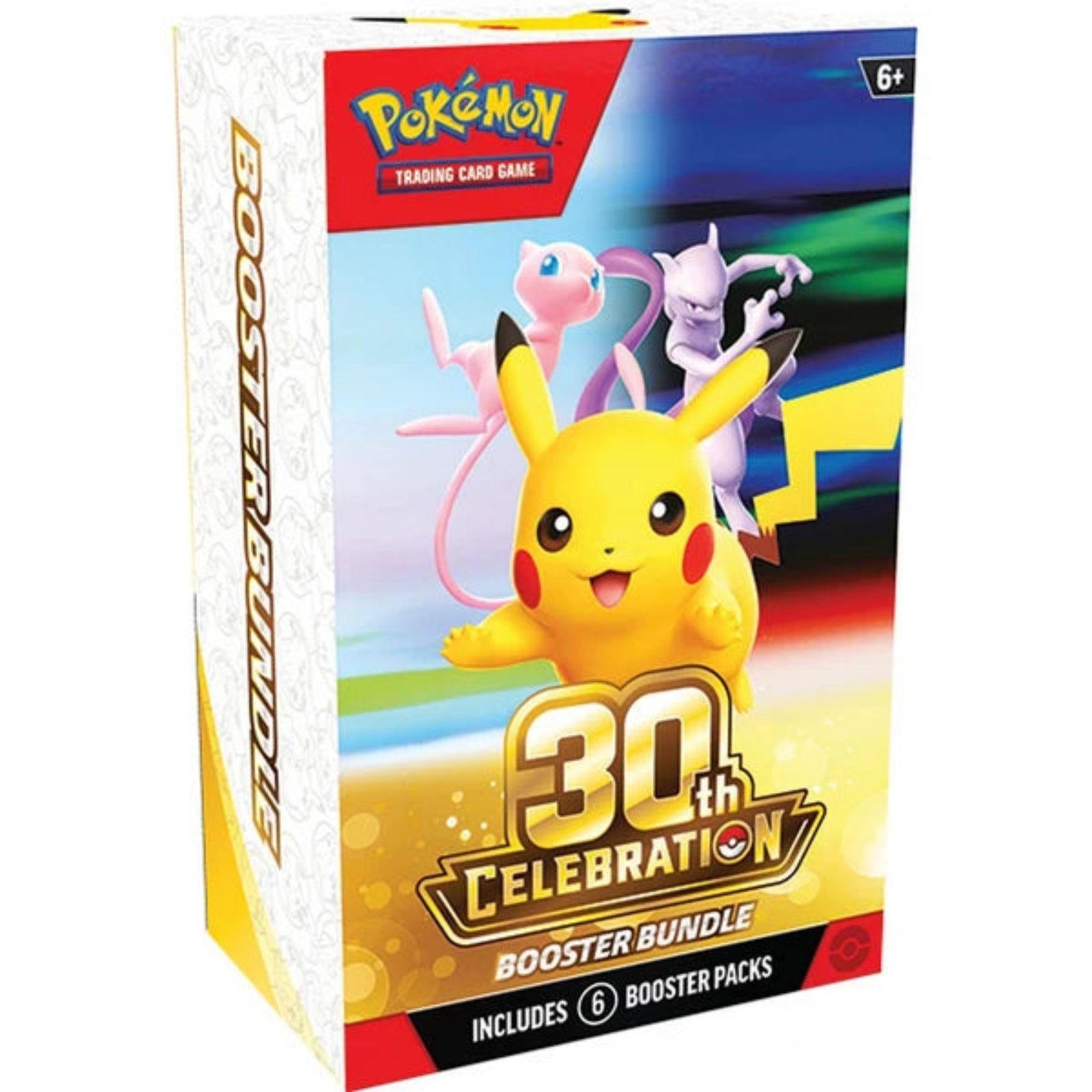Pokemon Mega Evolution- 30th Celebration Booster Bundle (6 Packs) (SHIPS 10/02)