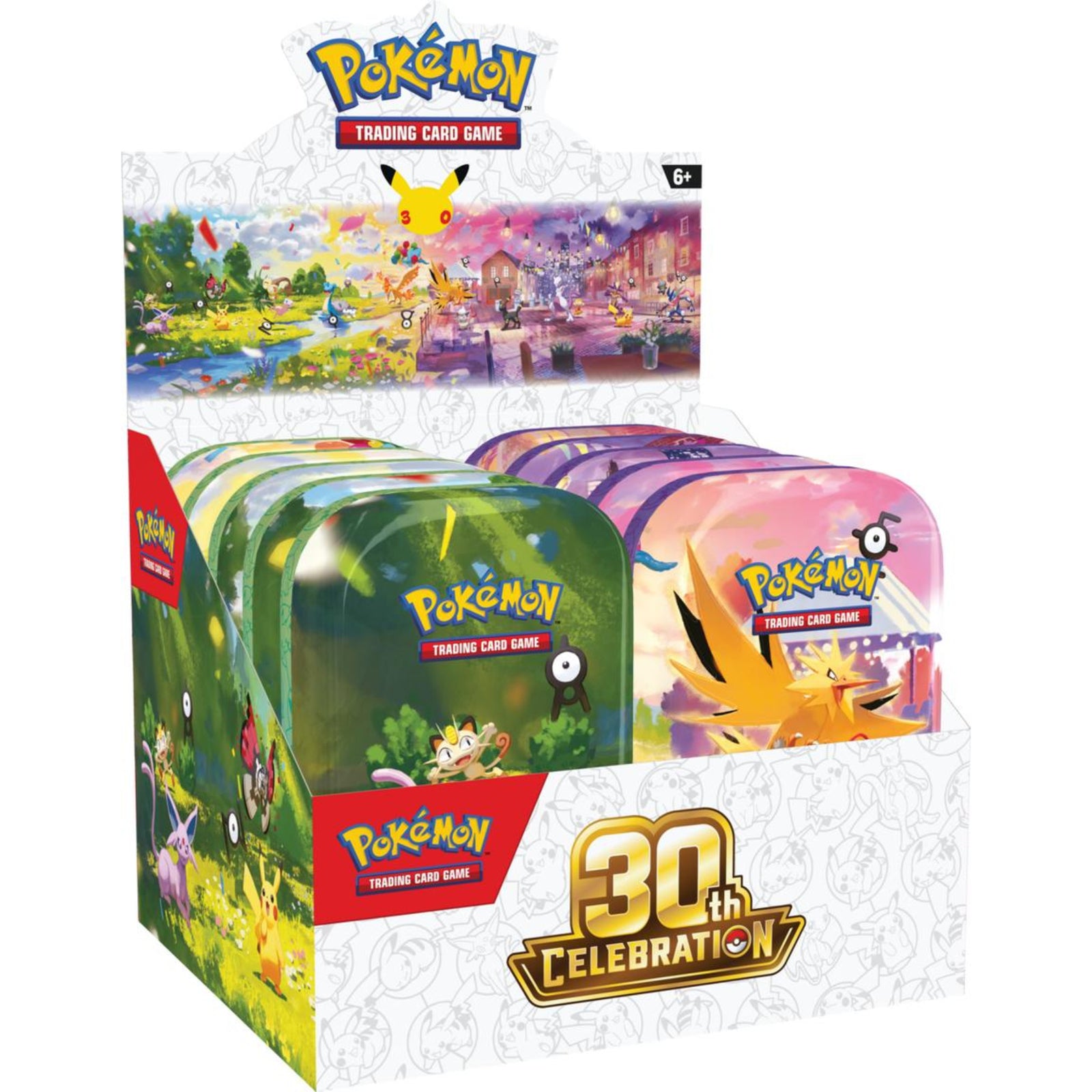 Pokemon Mega Evolution- 30th Celebration Mini Tin (Styles Vary) (SHIPS 10/02)