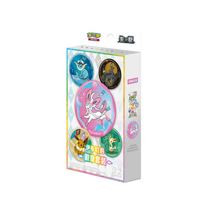 Pokemon- Terastal Gathering Badge Set (Chinese)