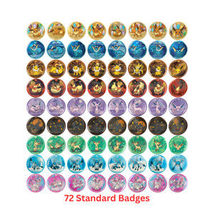 Pokemon- Terastal Gathering Badge Set (Chinese)