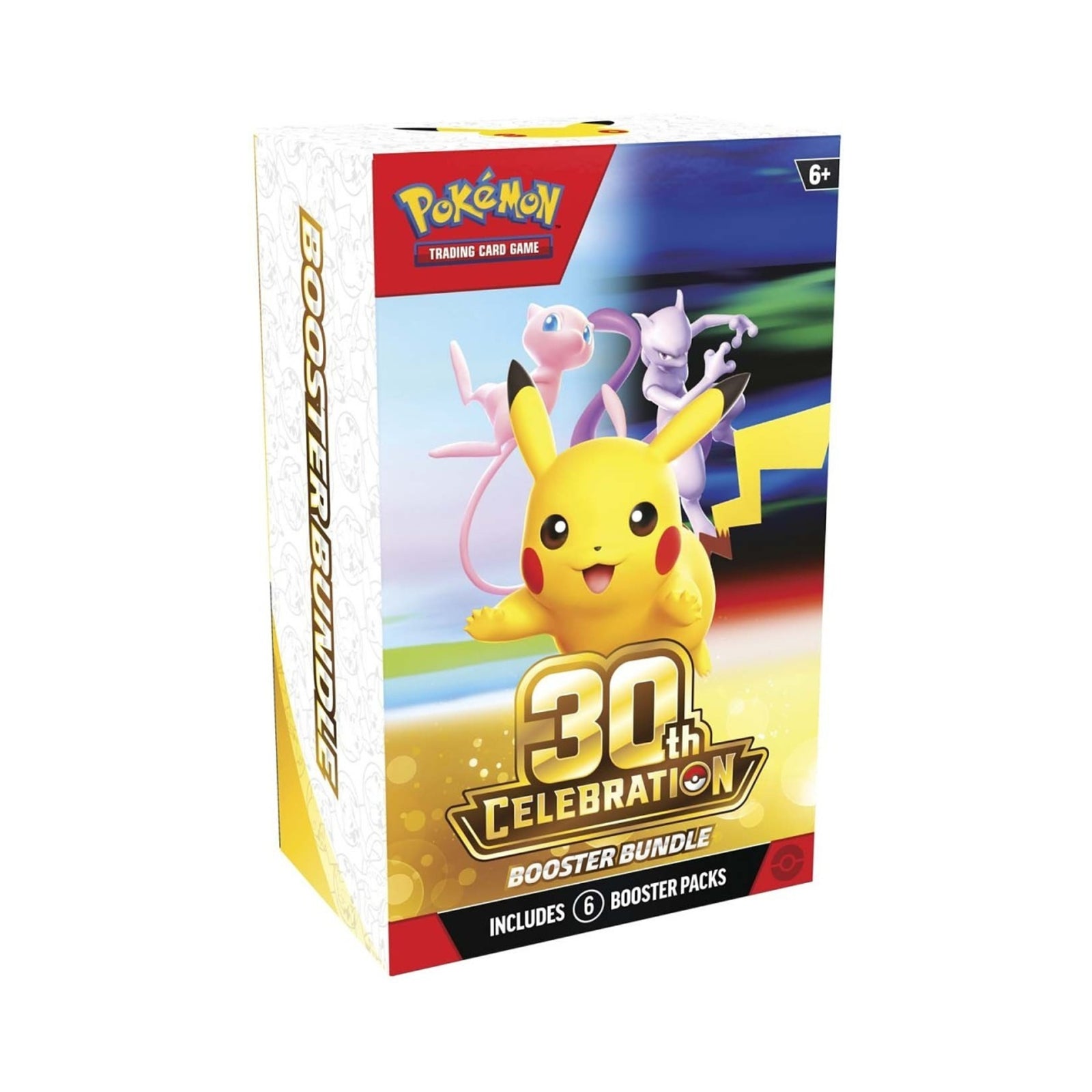 Pokemon Mega Evolution- 30th Celebration Booster Bundle (6 Packs)