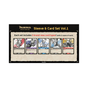 Palworld- Sleeve & Card Set Vol.1