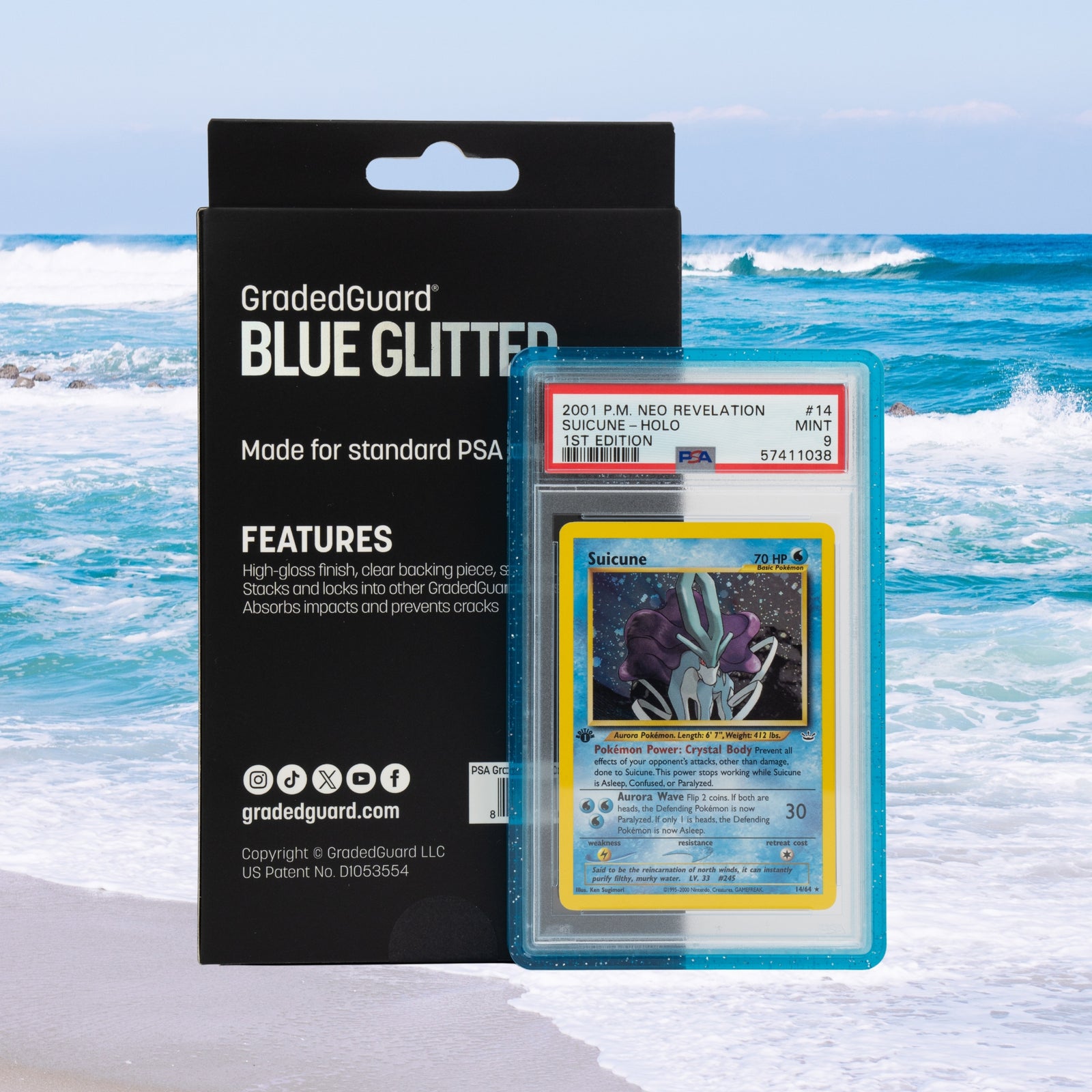 GradedGuard- Blue Glitter (PSA) (Hobby Store Exclusive)