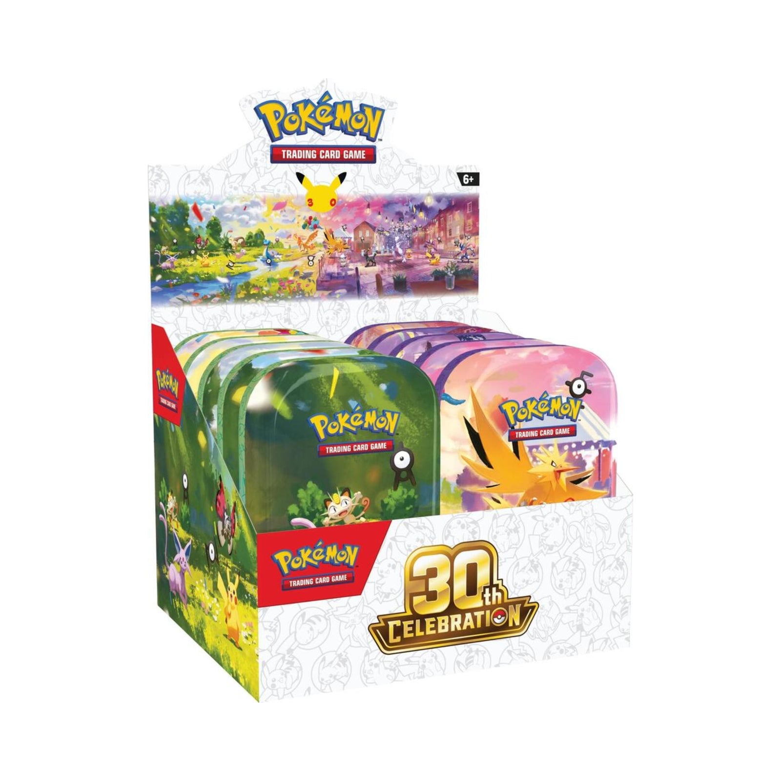 Pokemon Mega Evolution- 30th Celebration Mini Tin (Styles Vary)
