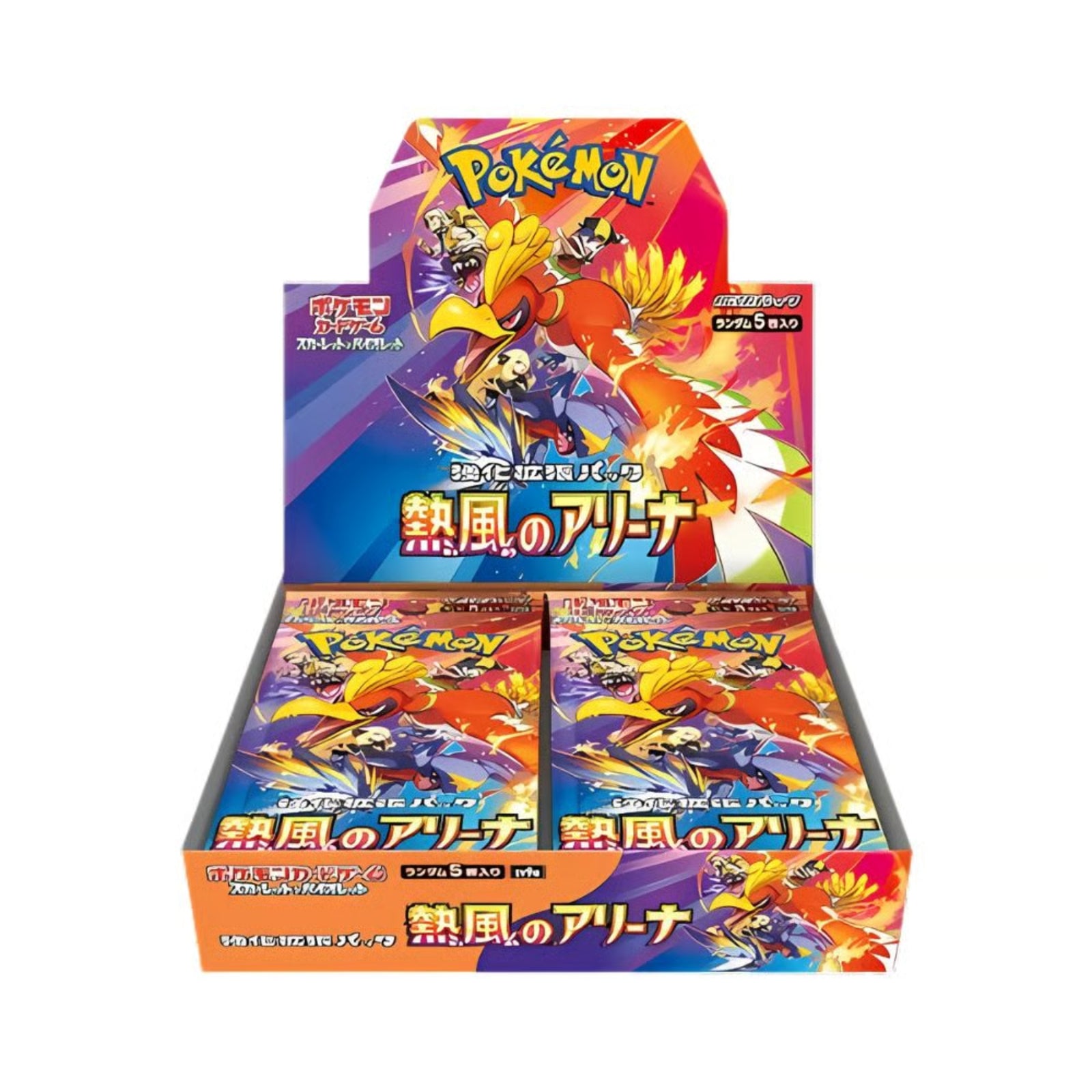 Pokemon- Heat Wave Arena Booster Box (Japanese)