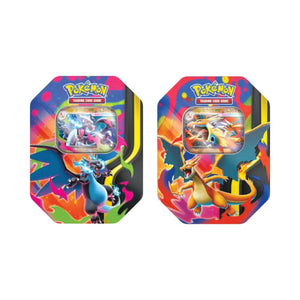 Pokemon- Mega Charizard Tin (Styles May Vary)
