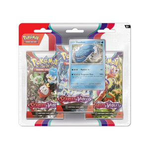 Pokemon Scarlet & Violet- 3 Pack Blister (Syles Vary)