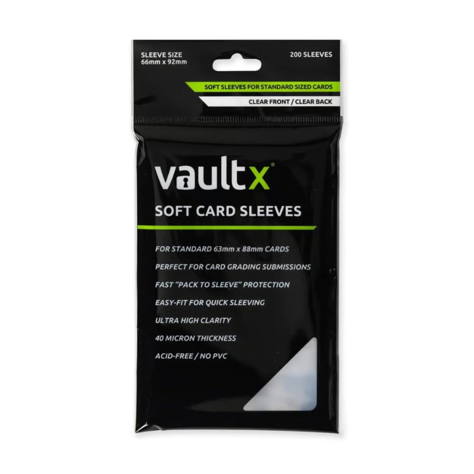 VaultX- Soft Card Sleeves