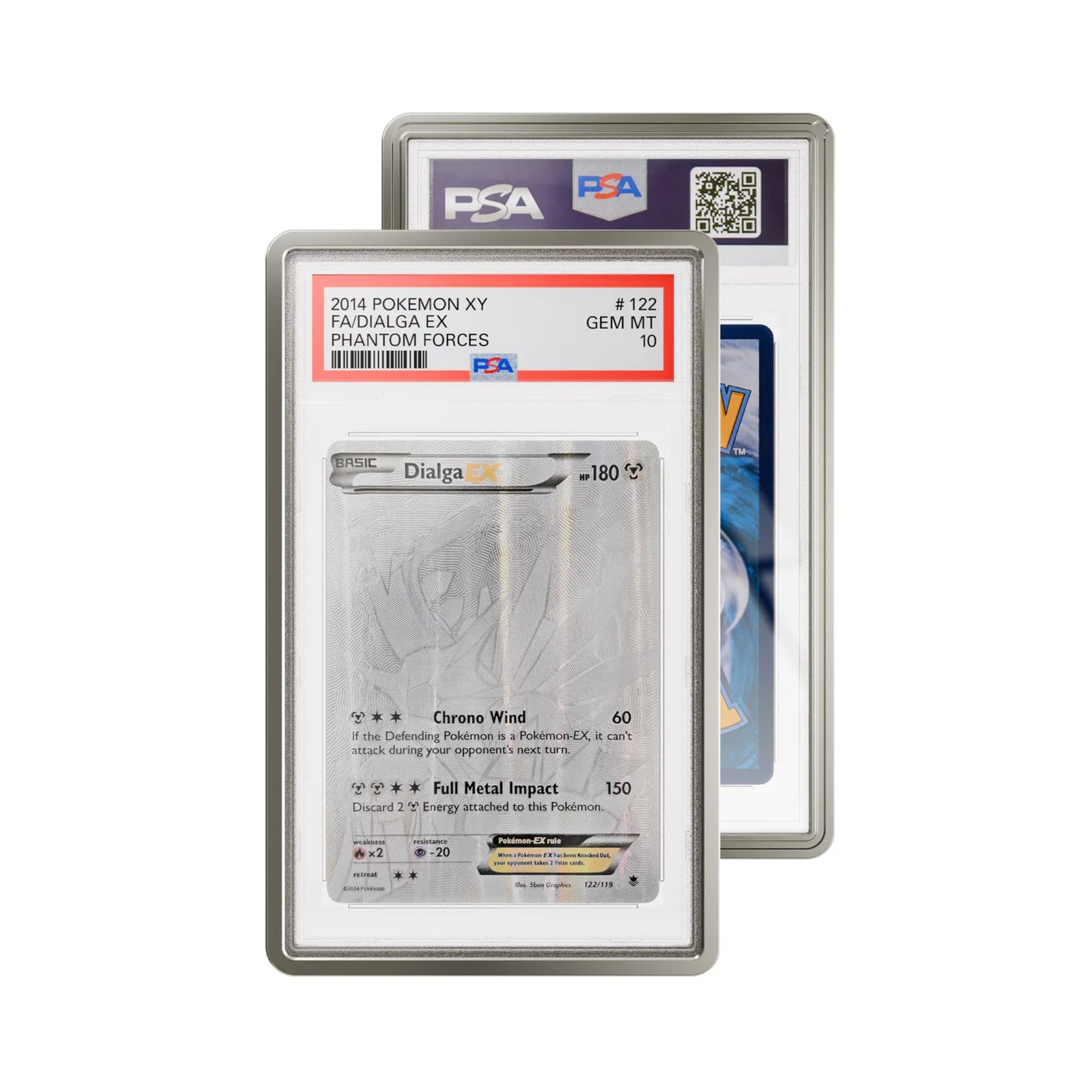 GradedGuard Metallic Case- Silver (PSA)