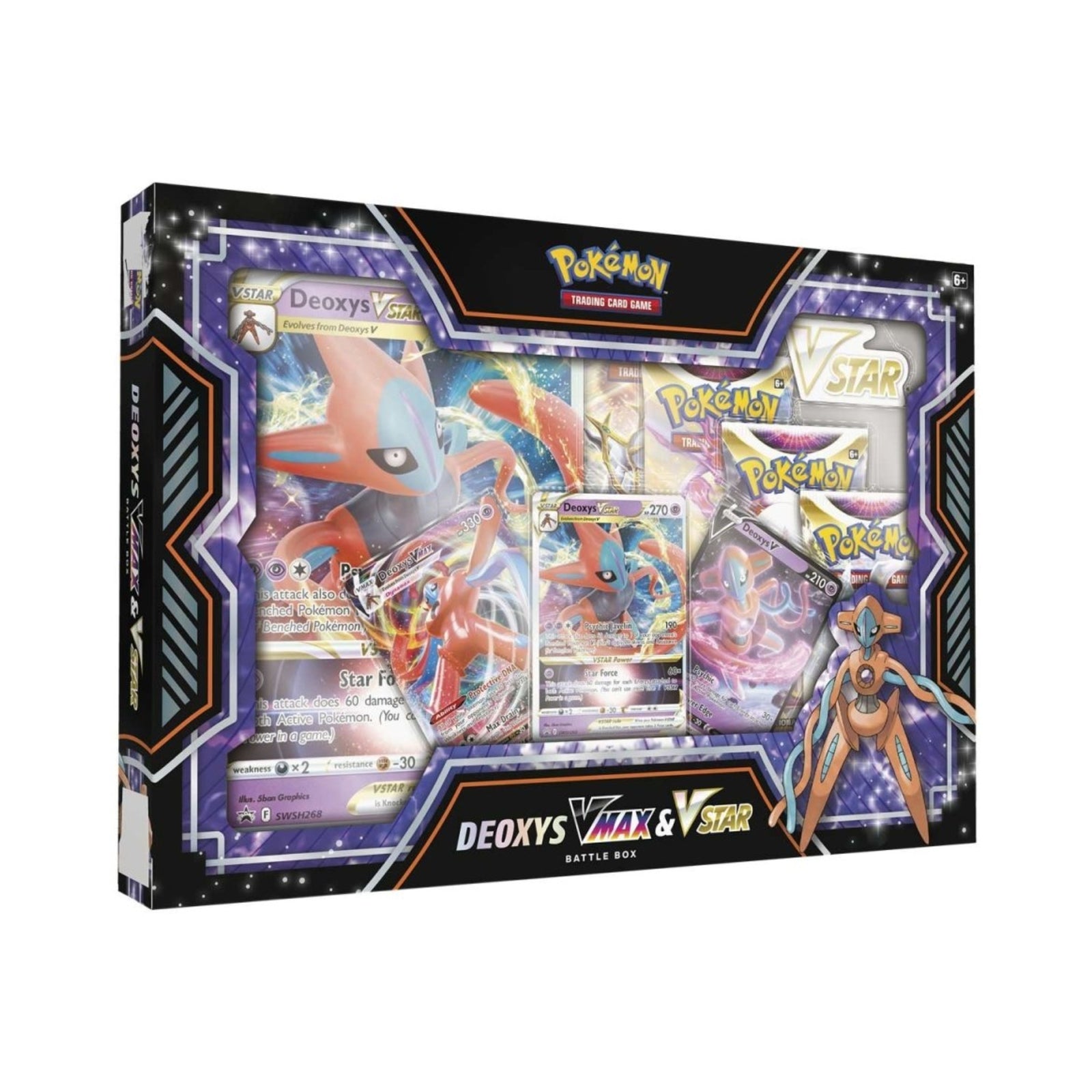Pokemon- Deoxys VMAX & VSTAR Battle Box