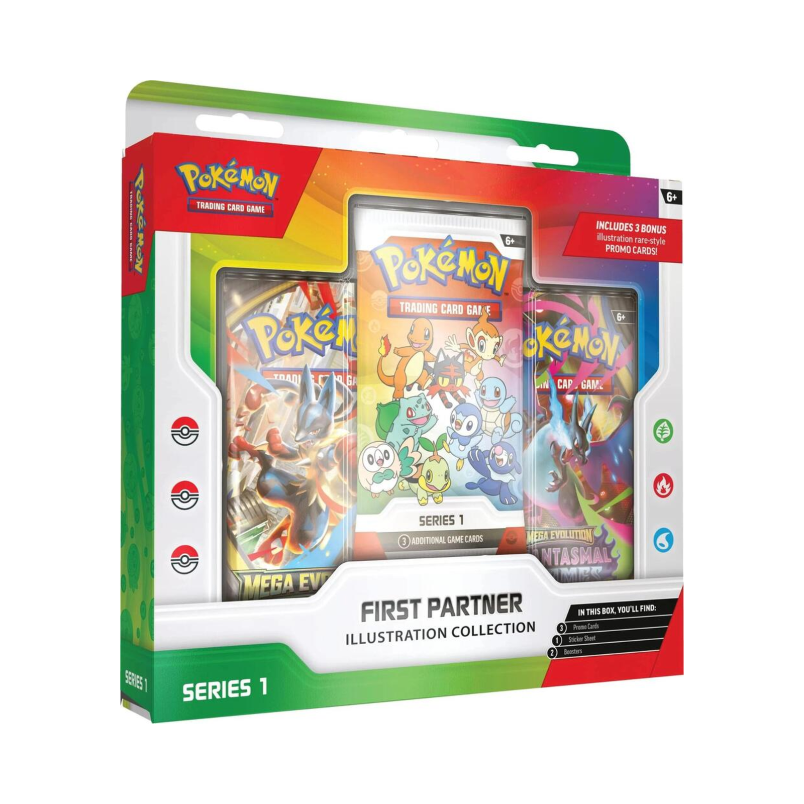 Pokemon- First Partner Illustration Collection (Series 1)
