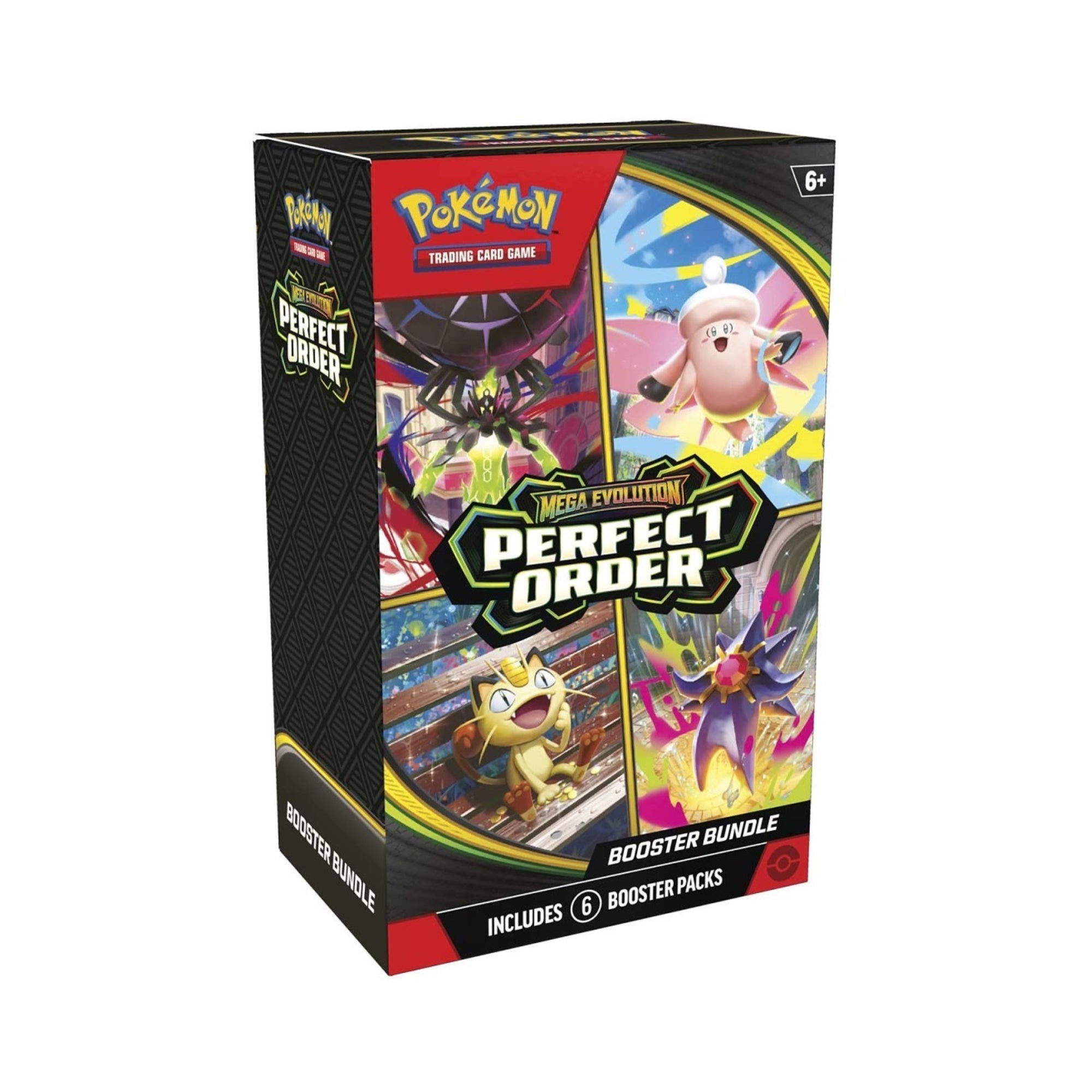 Pokemon Mega Evolution- Perfect Order Booster Bundle (6 Packs)