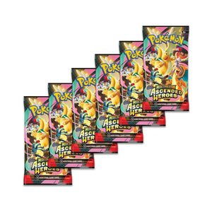Pokemon Mega Evolution- Ascended Heroes Booster Bundle (6 Packs)