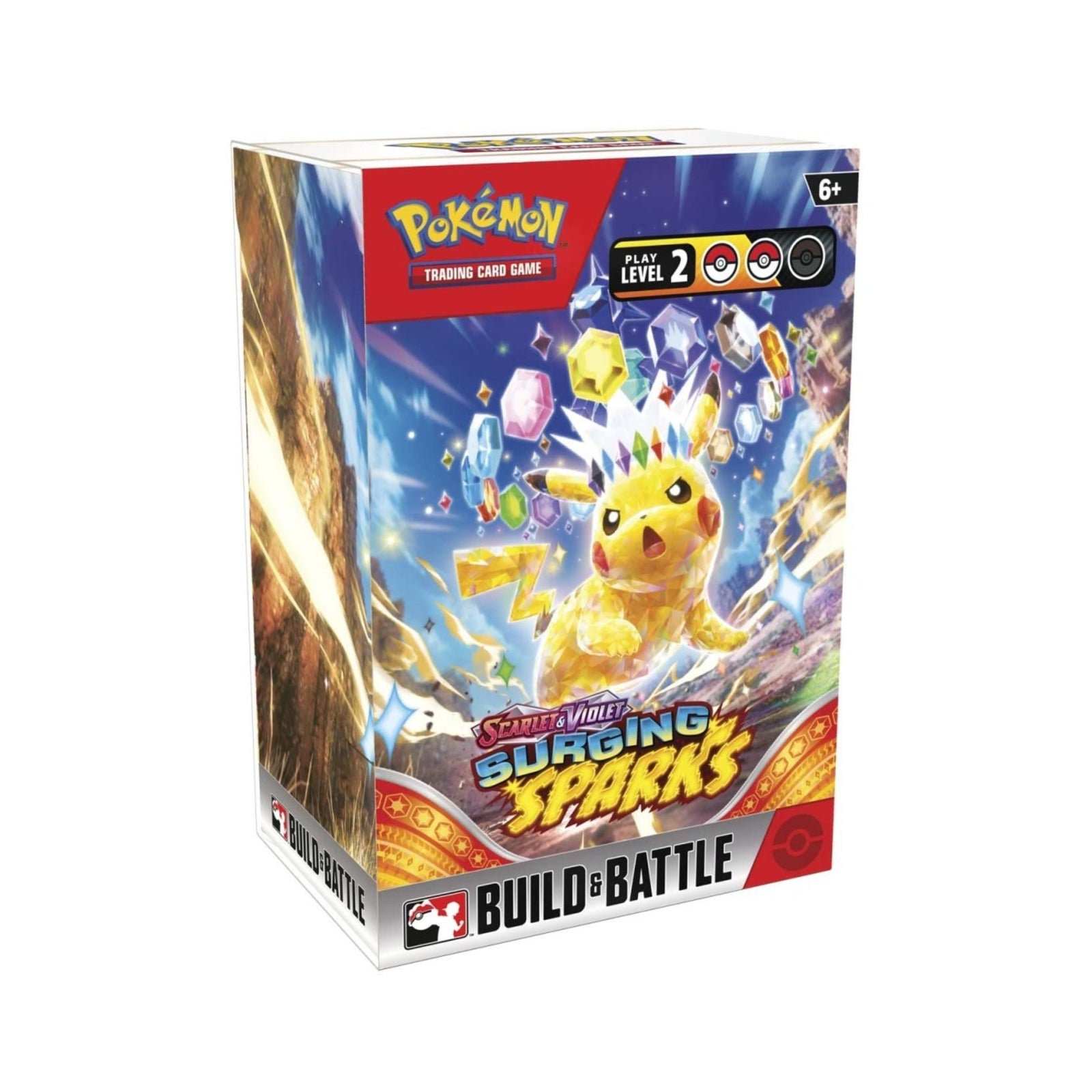 Pokemon Scarlet & Violet- Surging Sparks Build & Battle Box