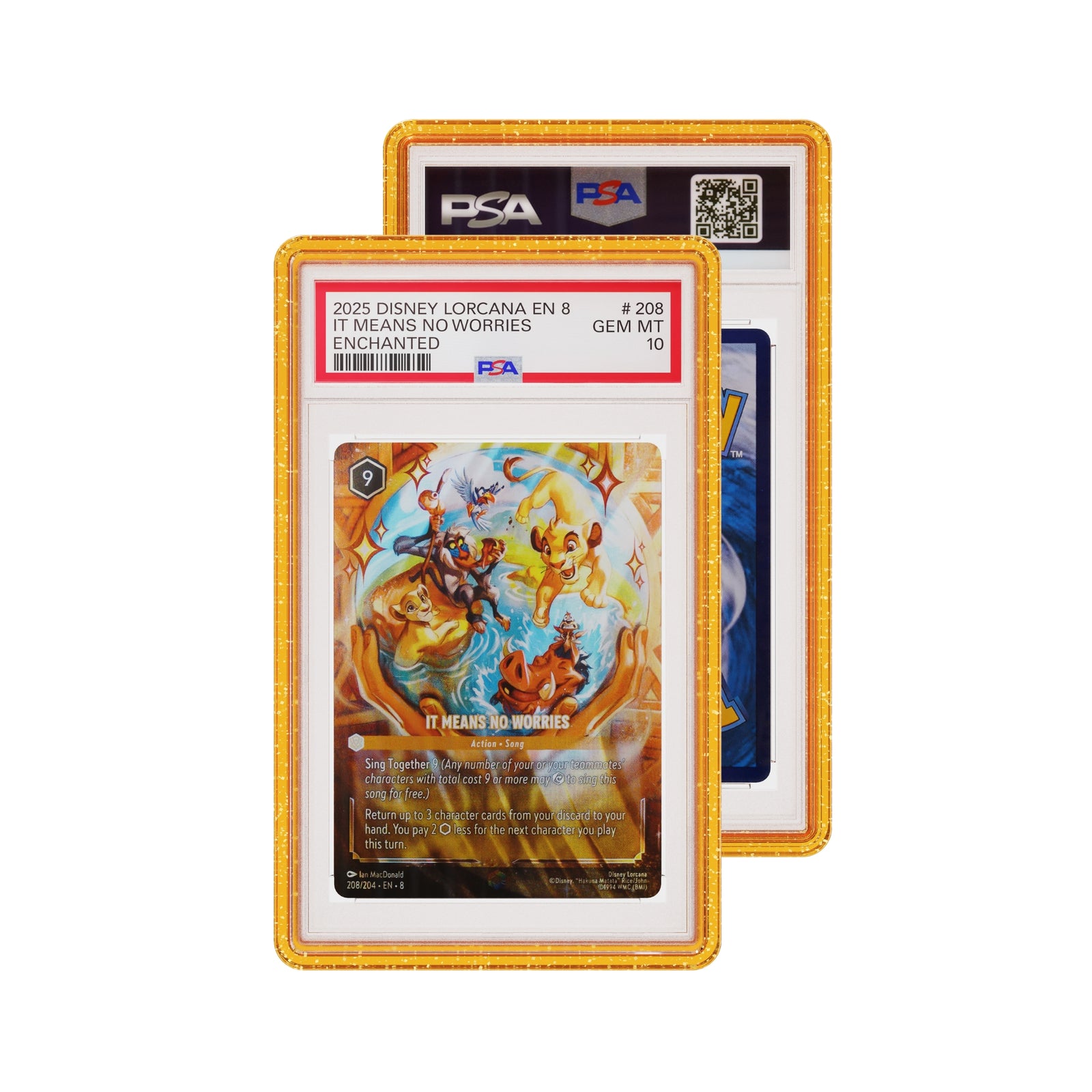 GradedGuard- Yellow Glitter (PSA)