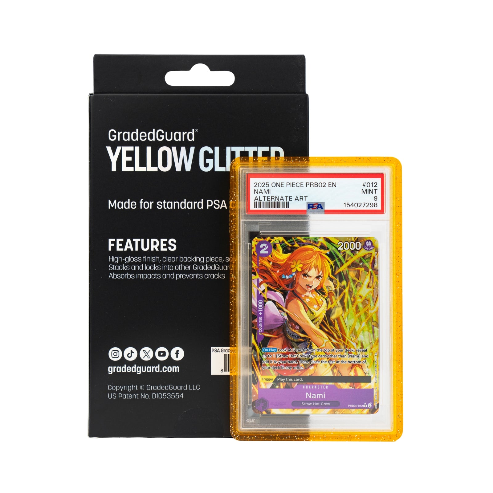 GradedGuard- Yellow Glitter (PSA)