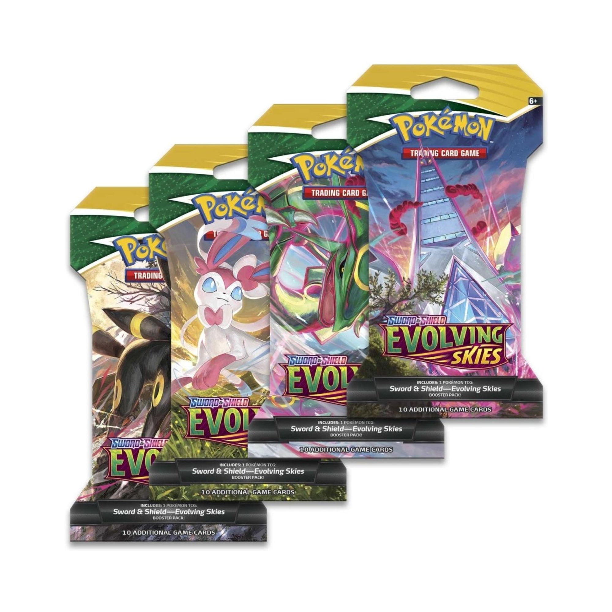 pokemon tcg evolving skies booster pack Sword & Shield Sleeved V and Pokémon Pack Options:Mewtwo X Geeta 218/197 SV03: Obsidian ccg-bundle