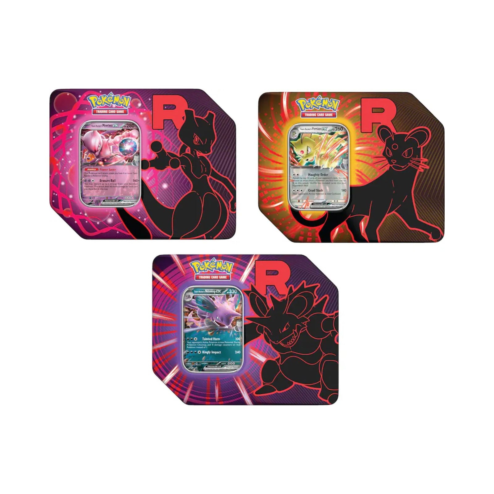 Pokemon- Team Rocket Tin (Styles Vary)